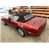 Image 22 : C6F --  1989 CHEVROLET CORVETTE CONVERTIBLE RED 165,536 KMS
