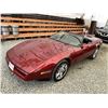 Image 28 : C6F --  1989 CHEVROLET CORVETTE CONVERTIBLE RED 165,536 KMS