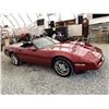 Image 30 : C6F --  1989 CHEVROLET CORVETTE CONVERTIBLE RED 165,536 KMS