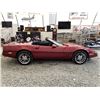Image 31 : C6F --  1989 CHEVROLET CORVETTE CONVERTIBLE RED 165,536 KMS