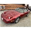 Image 4 : C6F --  1989 CHEVROLET CORVETTE CONVERTIBLE RED 165,536 KMS