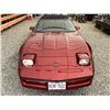 Image 5 : C6F --  1989 CHEVROLET CORVETTE CONVERTIBLE RED 165,536 KMS