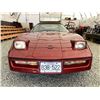 Image 6 : C6F --  1989 CHEVROLET CORVETTE CONVERTIBLE RED 165,536 KMS