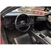 Image 75 : C6F --  1989 CHEVROLET CORVETTE CONVERTIBLE RED 165,536 KMS