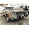 Image 8 : A12Q --  1973 PLYMOUTH VALIANT "NO RESERVE" TAN 83542 TMU KMS