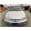 Image 6 : A12ZD --  2002 HONDA ACCORD SILVER 264317 KMS