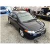 Image 10 : D6 --  2008 HONDA CIVIC BLACK 164978 KMS