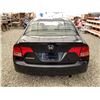 Image 18 : D6 --  2008 HONDA CIVIC BLACK 164978 KMS
