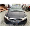 Image 6 : D6 --  2008 HONDA CIVIC BLACK 164978 KMS