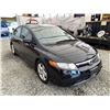 Image 9 : D6 --  2008 HONDA CIVIC BLACK 164978 KMS