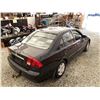 Image 16 : A12I --  2002 HONDA CIVIC BLACK 196818 KMS