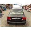 Image 19 : A12I --  2002 HONDA CIVIC BLACK 196818 KMS