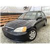 Image 1 : A12I --  2002 HONDA CIVIC BLACK 196818 KMS