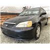 Image 2 : A12I --  2002 HONDA CIVIC BLACK 196818 KMS