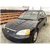 Image 3 : A12I --  2002 HONDA CIVIC BLACK 196818 KMS