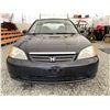 Image 5 : A12I --  2002 HONDA CIVIC BLACK 196818 KMS