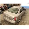 Image 16 : A12W --  2006 NISSAN ALTIMA 2.5 S "NO RESERVE" SILVER 269301 KMS