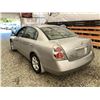 Image 21 : A12W --  2006 NISSAN ALTIMA 2.5 S "NO RESERVE" SILVER 269301 KMS