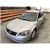 Image 4 : A12W --  2006 NISSAN ALTIMA 2.5 S "NO RESERVE" SILVER 269301 KMS