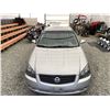 Image 7 : A12W --  2006 NISSAN ALTIMA 2.5 S "NO RESERVE" SILVER 269301 KMS
