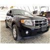 Image 8 : A12E --  2008 FORD ESCAPE XLT BLACK 236552 KMS