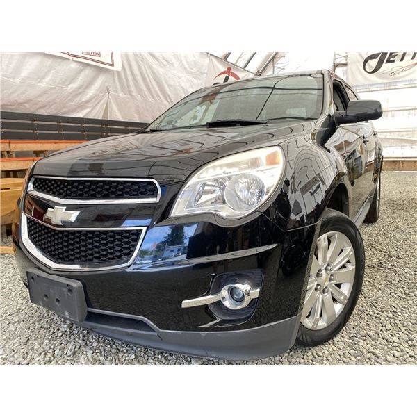 A12L --  2010 CHEVROLET EQUINOX BLACK 166809 KMS