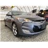 Image 8 : C6Q --  2012 HYUNDAI VELOSTER GREY 203294 KMS