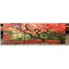 Image 2 : Watercolor and Triple Panel Painting.