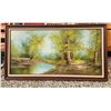 Image 1 : Hand Painted and Signed Oil Painting