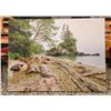 Image 1 : Vancouver Island Print on Canvas