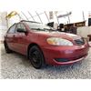 Image 8 : A12I --  2005 TOYOTA COROLLA CE RED 285106 KMS