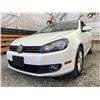 Image 2 : C3 --  2013 VOLKSWAGEN GOLF TDI WHITE 193314 KMS