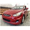 Image 2 : B6 --  2013 HYUNDAI ACCENT RED 183761 KMS