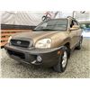 Image 2 : A12L --  2002 HYUNDAI SANTA FE BROWN 309365 KMS