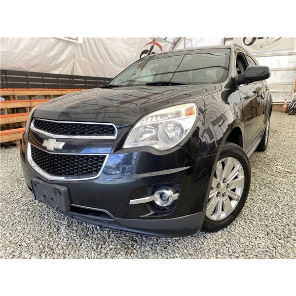 A12C --  2010 CHEVROLET EQUINOX BLACK 297112 KMS