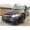 Image 2 : A12X --  2007 HONDA CIVIC BLACK 342586 KMS