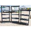 Image 1 : 3 PLANO INTERLOCKING HEAVY DUTY PLASTIC SHELVING