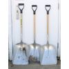 Image 1 : THREE ALUMINIUM GRAIN SHOVELS