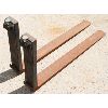 Image 1 : PAIR OF 42" FORKLIFT FORKS 