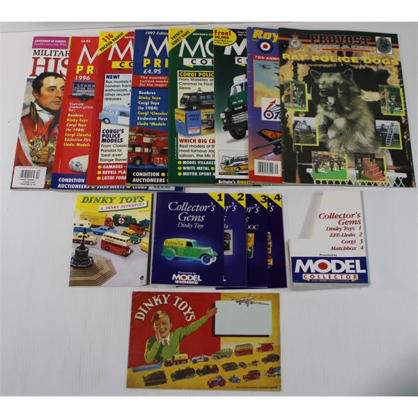 ASST. MAGAZINES INCL. DINKY TOY - MODEL COLLECTOR ETC.