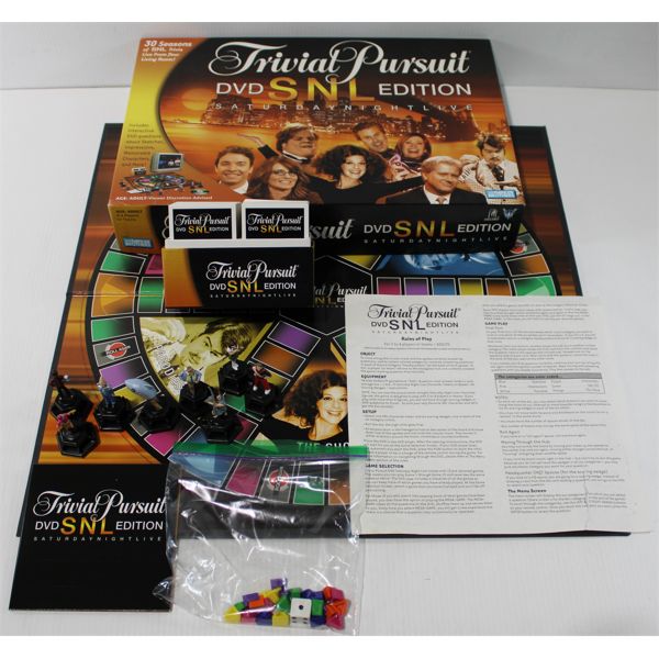 TRIVIAL PURSUIT DVD SNL EDITION BOARD GAME