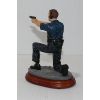 Image 2 : C 1999 BLUE HATS OF BRAVERY "FIRING RANGE DRILL" FIGURINE