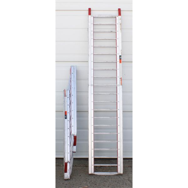 PAIR OF FOLDING QUAD RAMPS - RUSH TX500