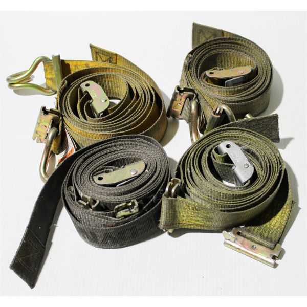 FLAT OF 4 CAM LOCK E-TRACK TIE DOWNS
