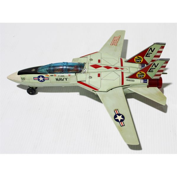 VINTAGE NAVY BATTERY OPERATED PLANE