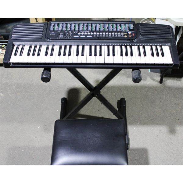 CONCERT MATE 900 KEYBOARD & STAND W/ CHAIR