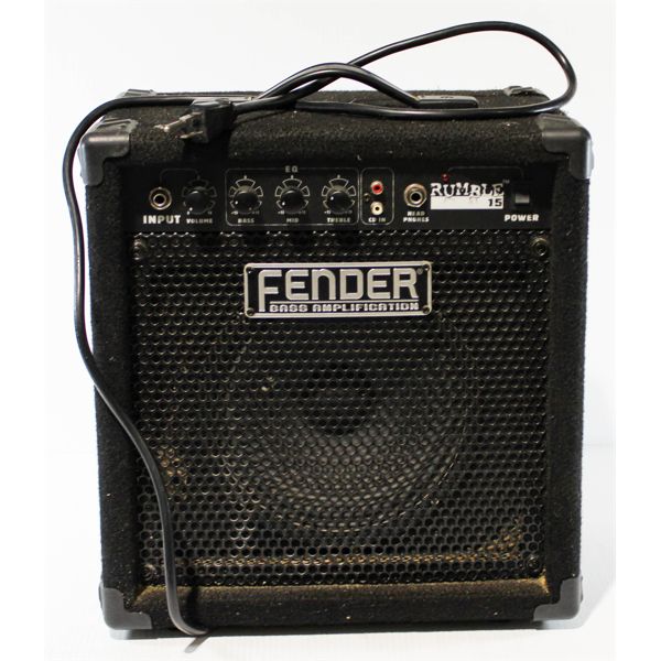 FENDER BASE AMPLIFIER 13" X 14" X 19" DEEP