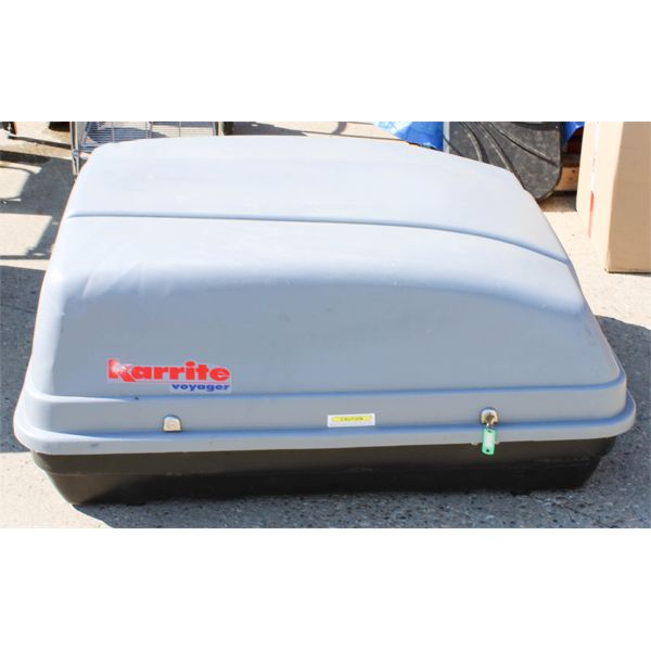 KARRITE VOYAGER CAR ROOF RACK CASE (LOCKABLE)