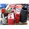 Image 2 : PALLET - JERRY CANS & TOOLS BOXES, LAWN EDGING ETC