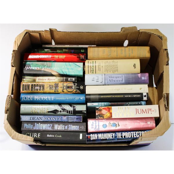 FLAT OF ASSORT. BOOKS